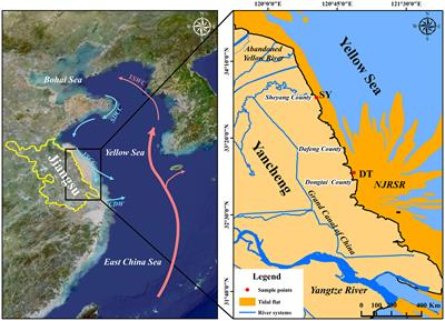 Quantitative provenance study of sediments in the coastal tidal flats of central Jiangsu based on grain-size End-Member analysis